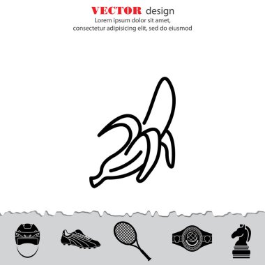 Muz web satırı simgesi