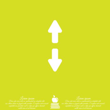 Yukarı ve aşağı okları