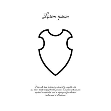 Kalkan Web satırı simgesi