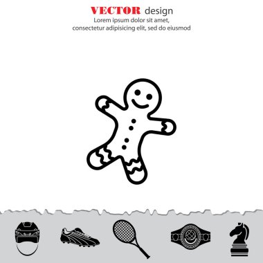 Noel gingerbread Web satırı simgesi