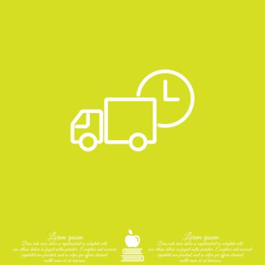 Web simgesi. Teslimat