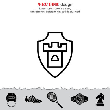 Kalkan Web satırı simgesi