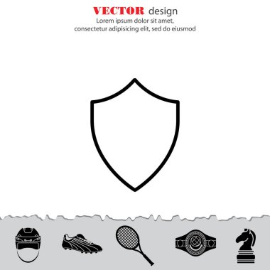 Kalkan Web satırı simgesi