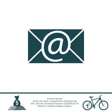 basit e-posta simgesini