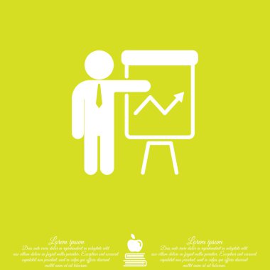 Web satırı simgesi. İş