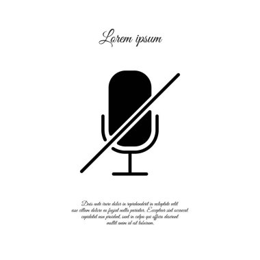 Tasarım mikrofonu simgesinin