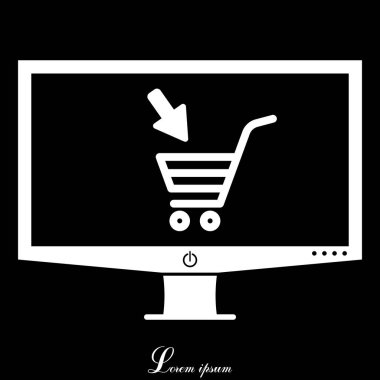 Alışveriş arabası simgesi