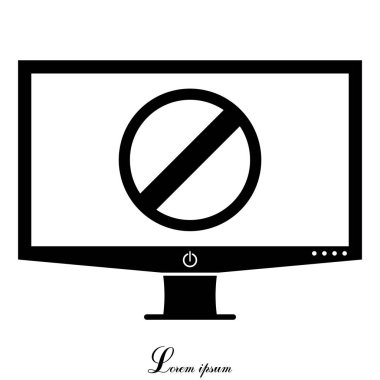 Kısıtlı simgesi tasarım