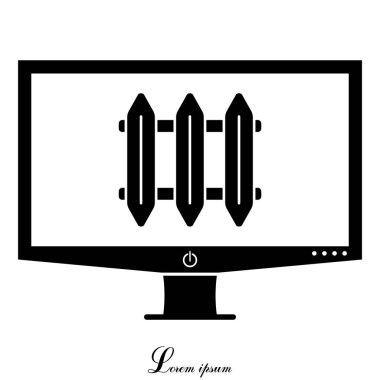 Radyatör web simgesi