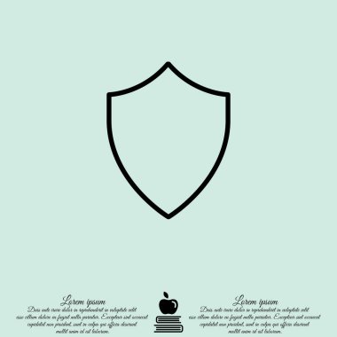 Kalkan Web satırı simgesi