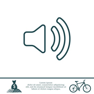 Yüksek ses ayarı simgesi