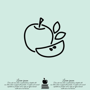 Apple web satırı simgesi