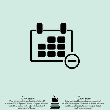 Takvim satırı simgesi