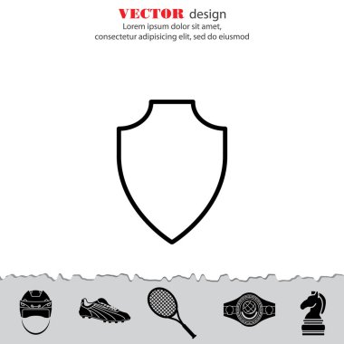 Kalkan Web satırı simgesi