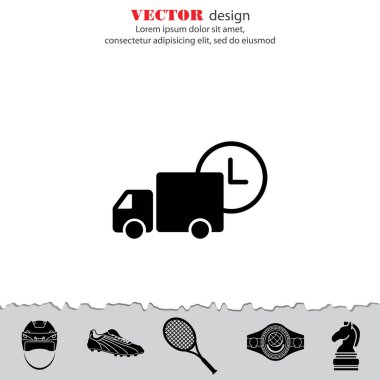 Web simgesi. Teslimat