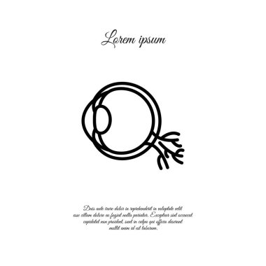  Gözün sağlık simge