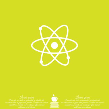 Web simgesi. Atom