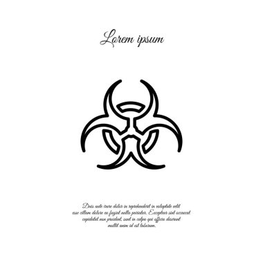 Radyasyon tehlikesi simgesi