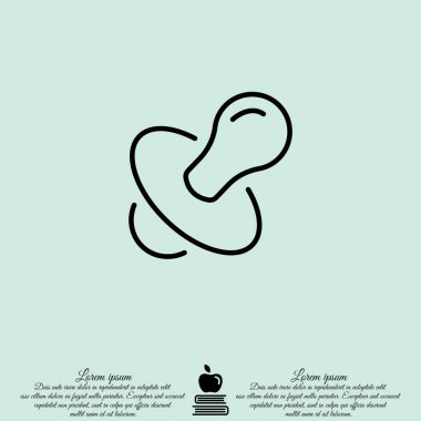 Meme ucu Web satırı simgesi. 