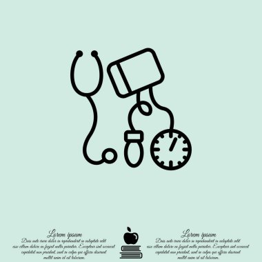 Tonometer web satırı simgesi