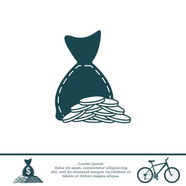 Çanta ve madeni paralar