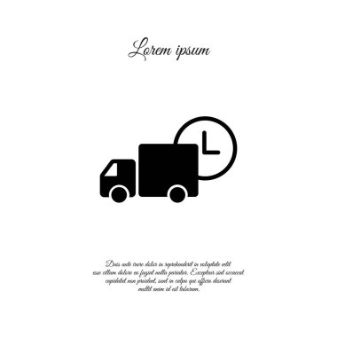 Web simgesi. Teslimat