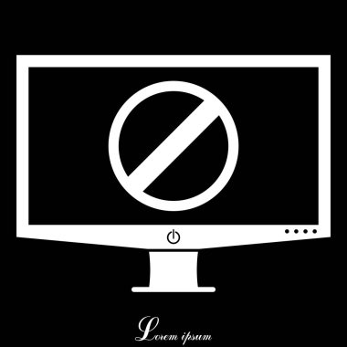 Kısıtlı simgesi tasarım