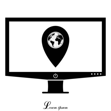 harita işaretçi simgesi