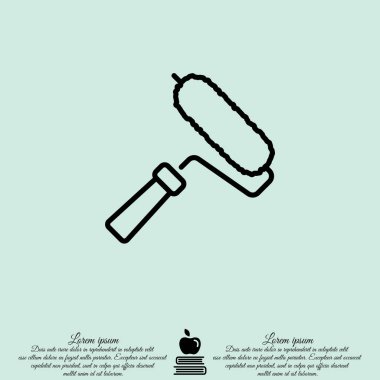 Resim simge için silindir