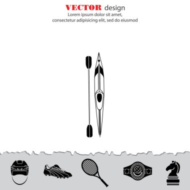 Kayık satırı simgesi