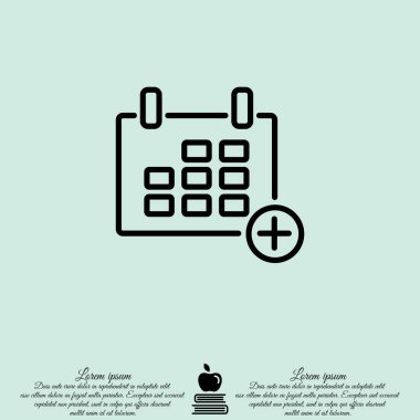 Takvim satırı simgesi