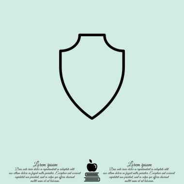 Kalkan Web satırı simgesi