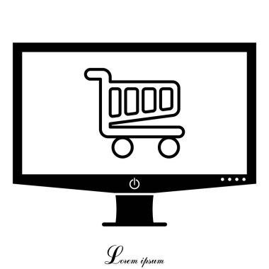 Alışveriş arabası simgesi