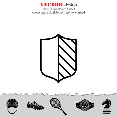 Kalkan Web satırı simgesi