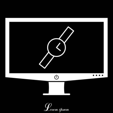 Kol saati web simgesi