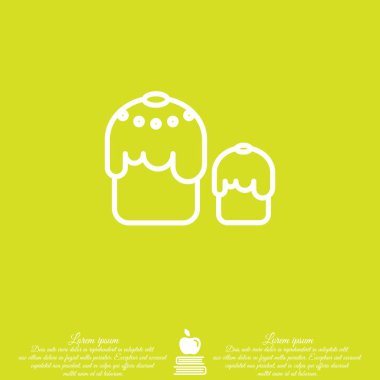 Paskalya kek simgesi