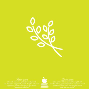 dalları basit simgesi