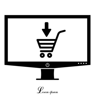 Alışveriş arabası simgesi