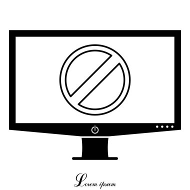 kısıtlı satırı simgesi