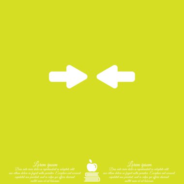 sol ve sağ okları simge