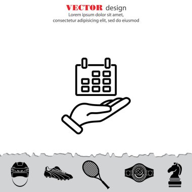 Takvim satırı simgesi