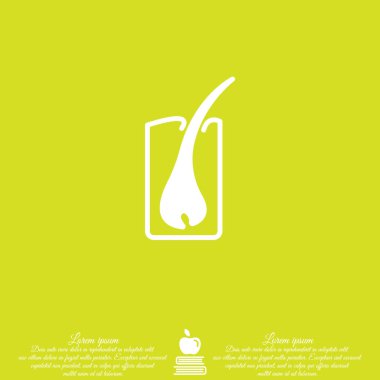 saç düzeni simgesini