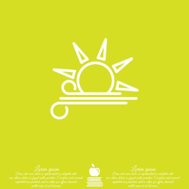 Hava durumu web simgesi