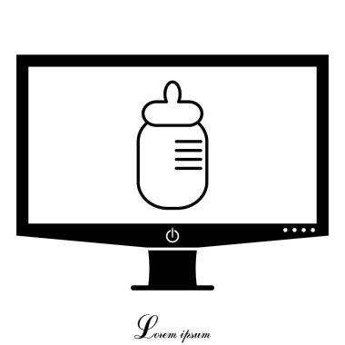 Tasarım bebek simgesinin.