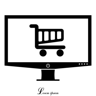 Alışveriş arabası simgesi