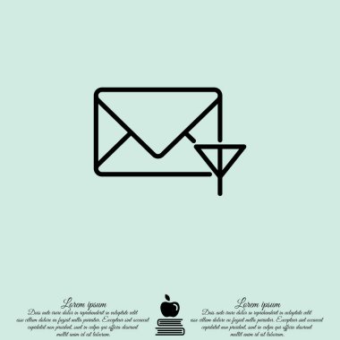 e-posta simgesi tasarım.