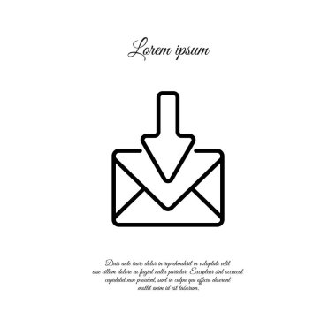 e-posta simgesi tasarım.