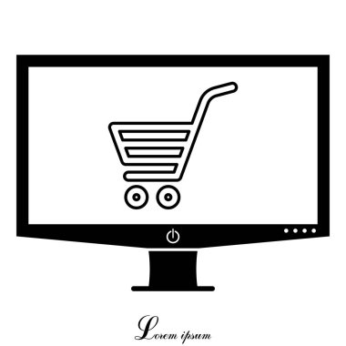 Alışveriş arabası simgesi