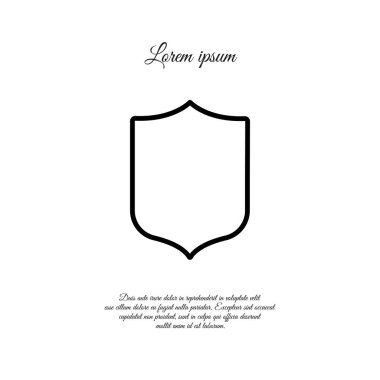 Kalkan Web satırı simgesi