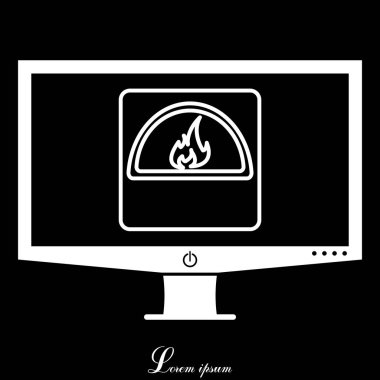 fırın satırı simgesi